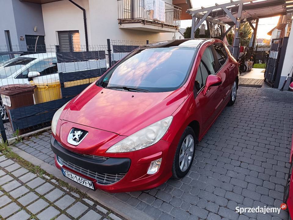 PEUGEOT 308 16 BENZYNA T7 małopolskie Modlnica