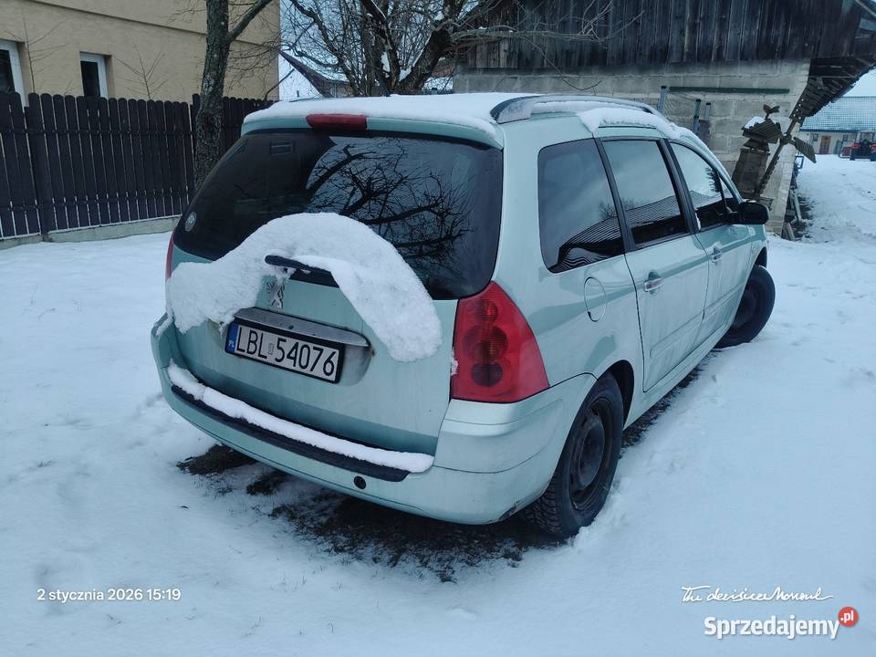Peugeot 307 SW 16 blpg Rok produkcji 2002 Biłgoraj