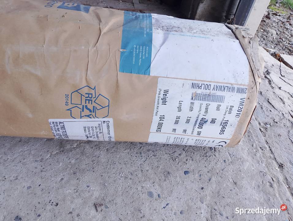 Wykładzina winylowa Altro Walkway kolor dolphin Płoskie