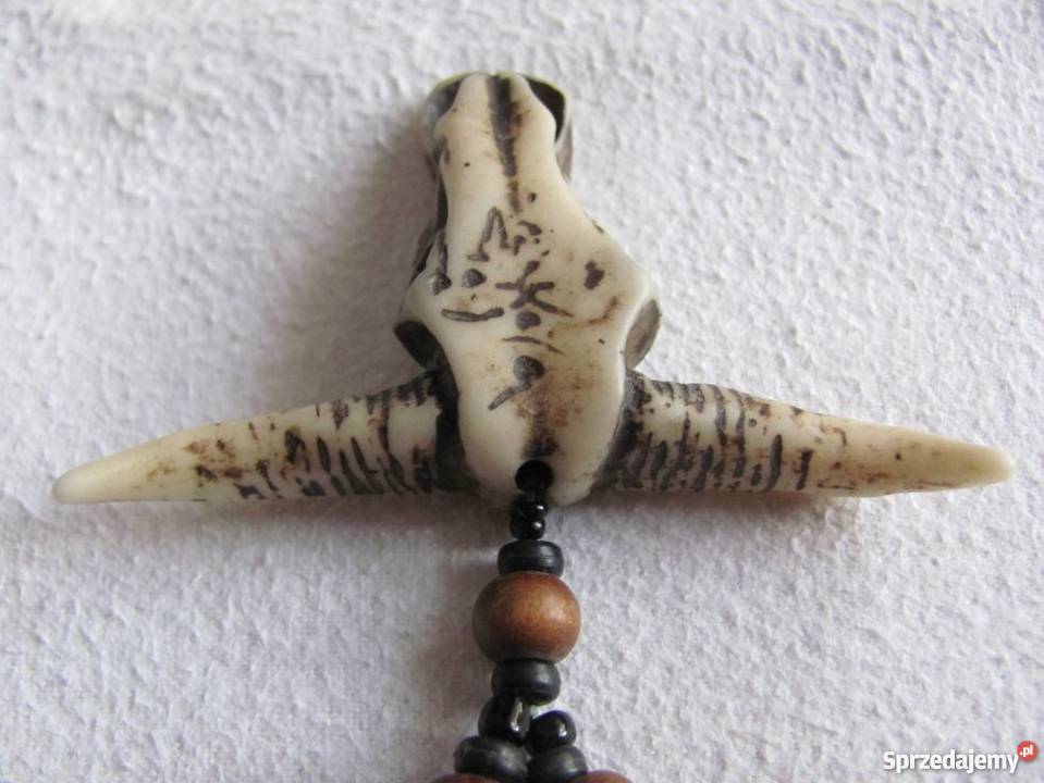 Naturalny naszyjnik z bawołem Uniseks Zamość