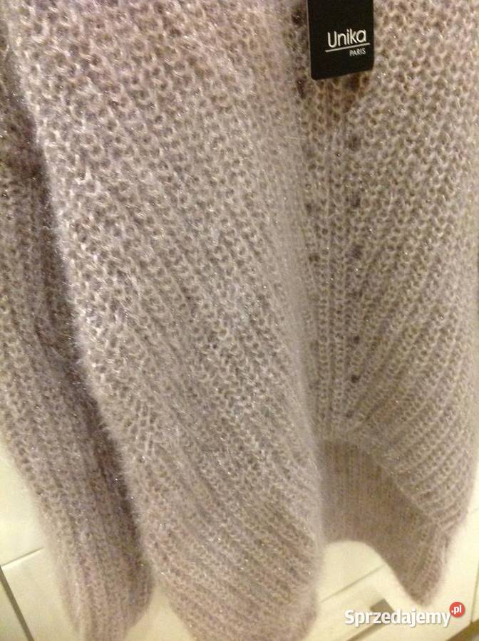 Cudny Sweter damski oversize SM M Nowy Wkładane przez głowę