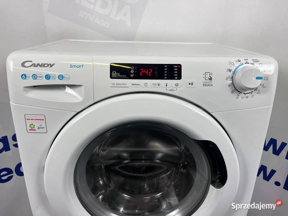 Pralka Candy Smart CS4 1062DE1S Slim 6 Pozostałe sprzedam