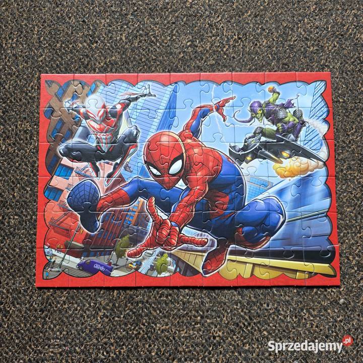 Marvel SpiderMan puzzle 4in1 Trefl małopolskie Kraków