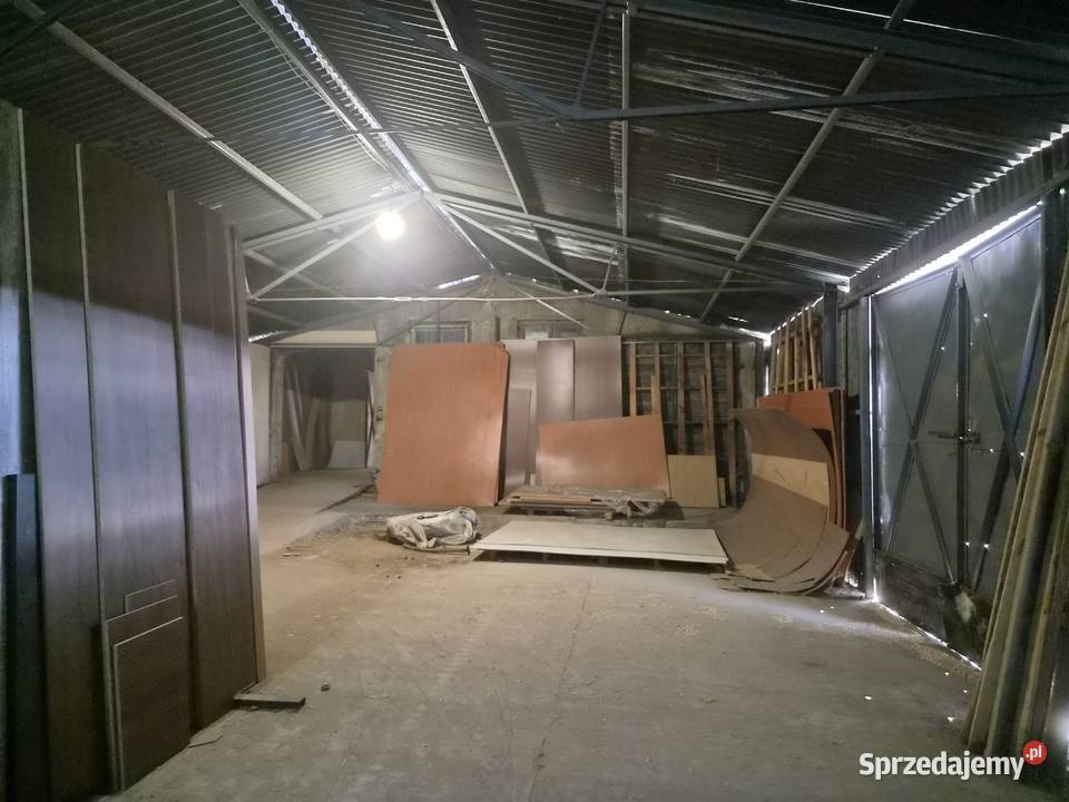 wiata hala stalowa 18x9m Pajęczno łódzkie