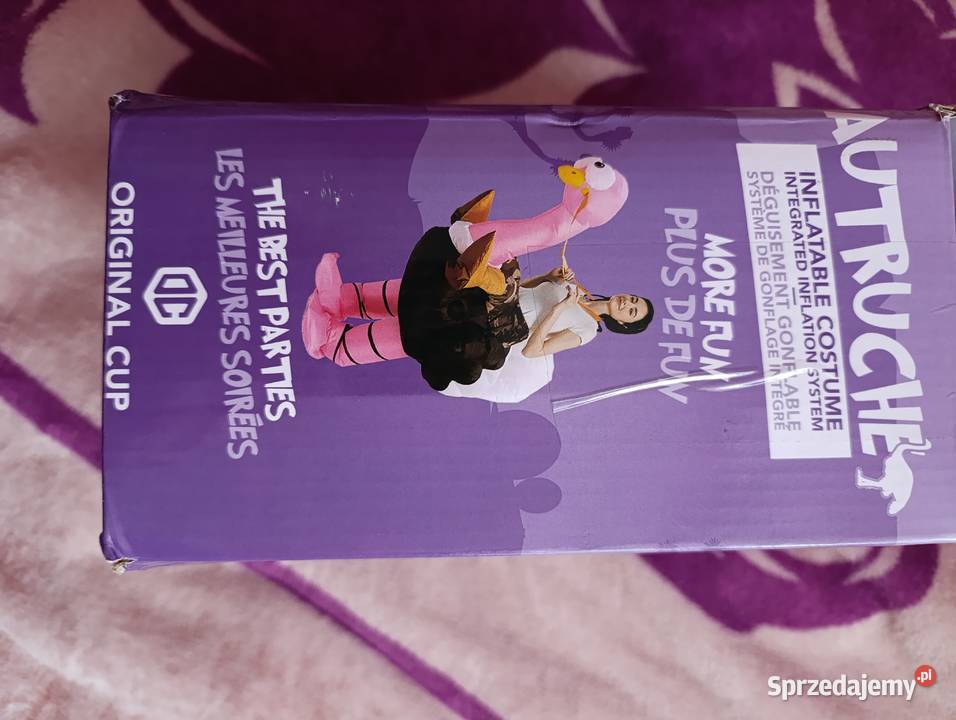 Dmuchany kostium Kosmity Strusia nadmuchiwany