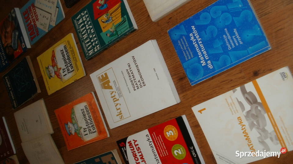 Matematyka jeszcze większy zestaw książek Podręczniki Warszawa