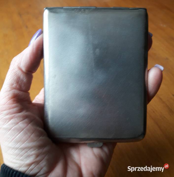 Stara papierośnica w stylu Art Deco mosiądz sprzedam