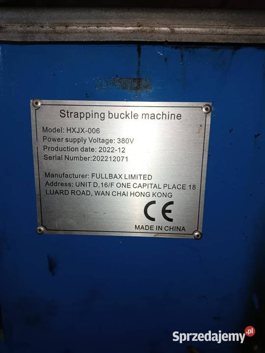 Maszyna Automat do produkcji zapinek drucianych Ostrołęka