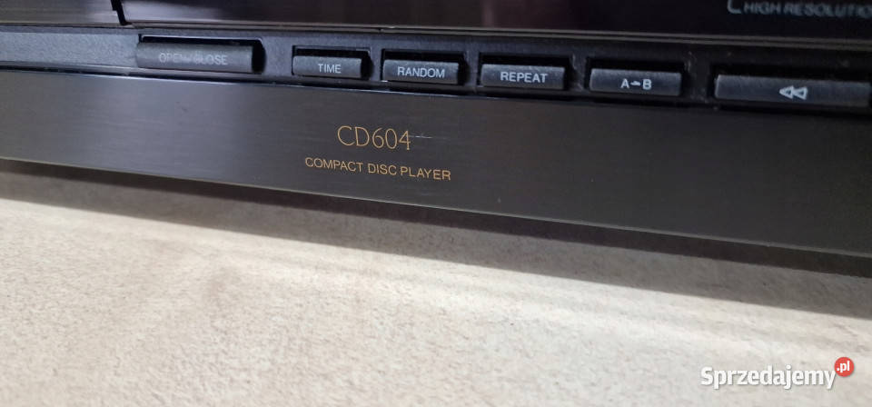 Philips odtwarzacz kompaktowy CD 604 player Międzychód