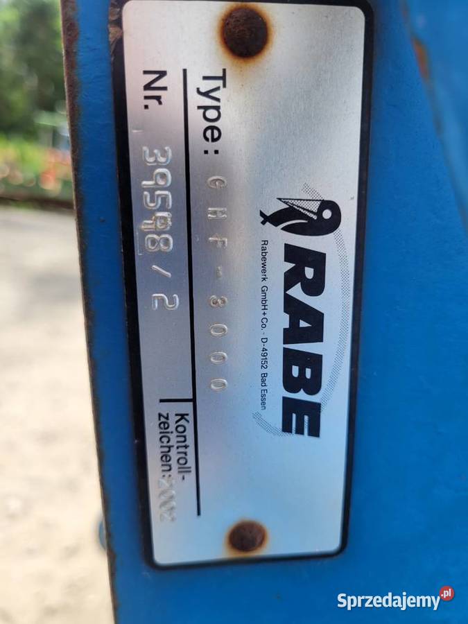 Agregat ścierniskowy Gruber RABE nieuszkodzony śląskie Przyrów sprzedam