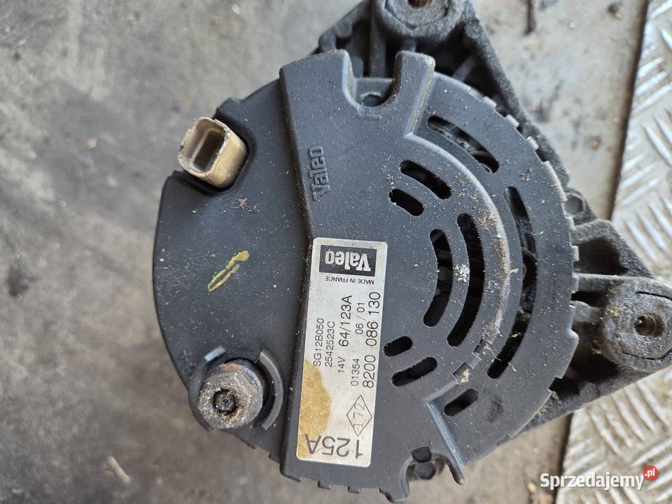 Alternator Opel Vivaro 19 Pyzdry sprzedam