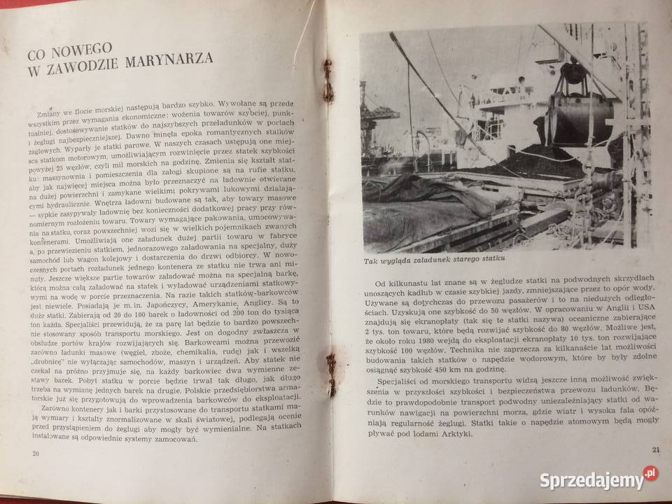 3265 Zasadnicza Szkoła Morska W Szczecinie Szczecin sprzedam