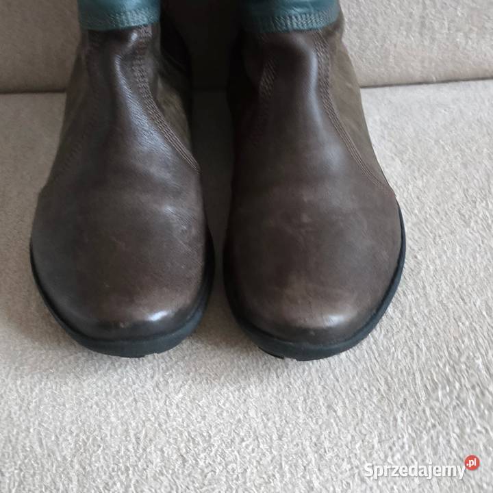 Unikatowe Kozaki Damskie Think skóra naturalna Gdańsk