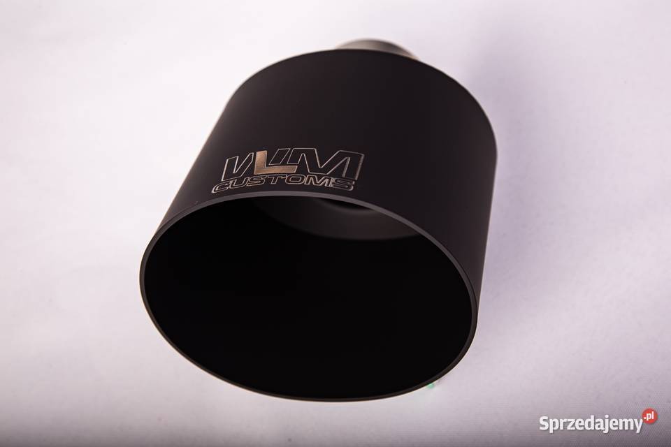 Końcówka wydechu tłumika owalna owal stal tłumiki Hecznarowice