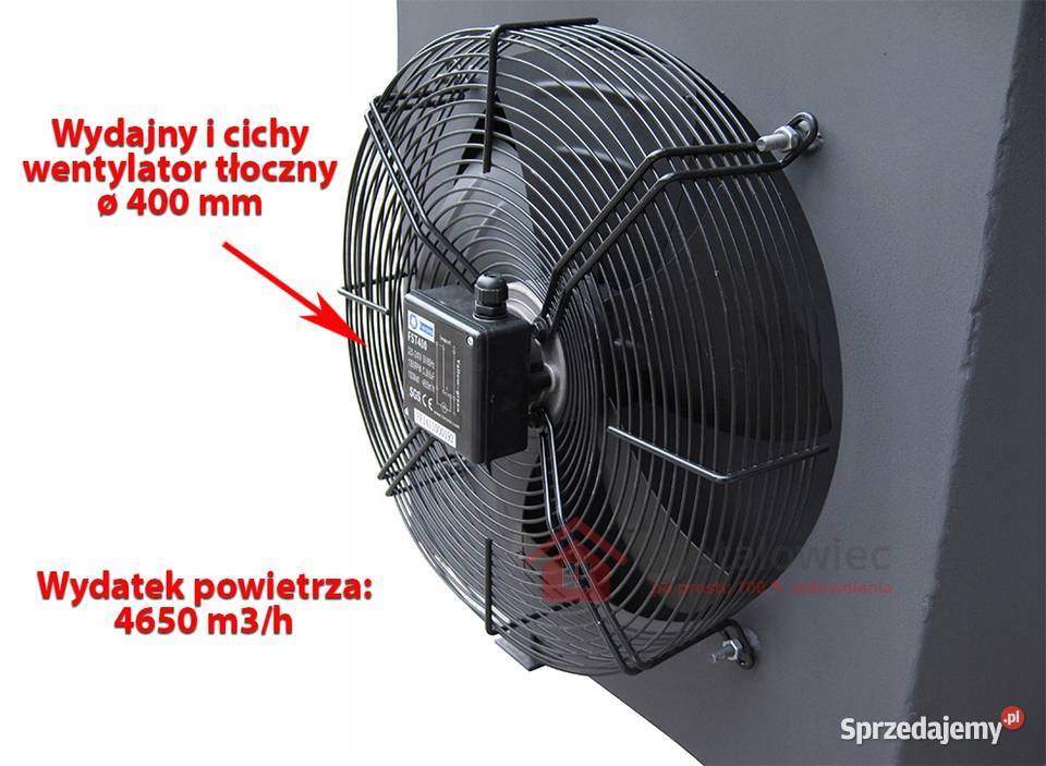 PIEC NADMUCHOWY PN4 3035 kW wentylator sterownik kujawsko-pomorskie Szpetal Górny