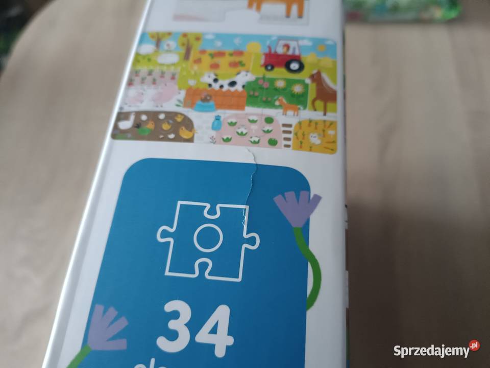 Czuczu Duuuże Puzzle z dziurką Wieś 2 Kwidzyn