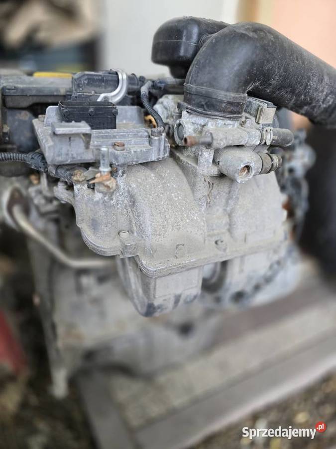 Silnik Opel Astra H Zafira 16 benzyna USZKODZONY wielkopolskie Dopiewo