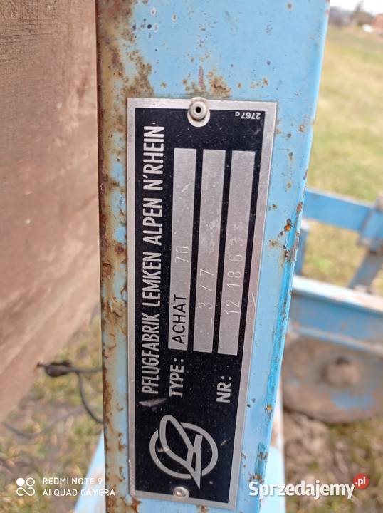 Gruber lemken achat 70 Kurowice