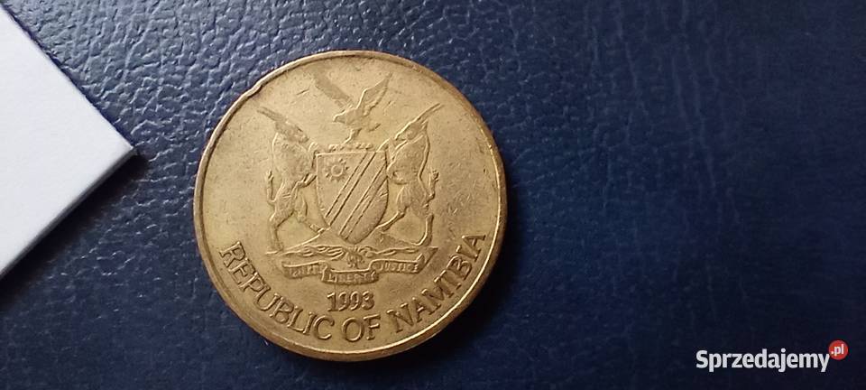 Stare monety 5 dolar1993 Namibia Lesko sprzedam