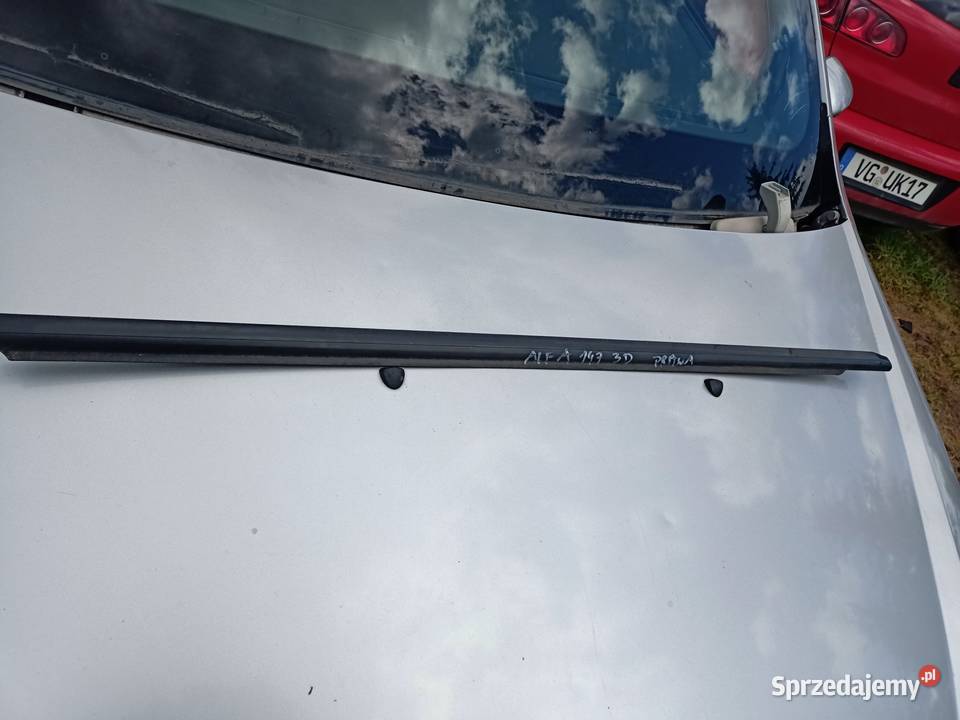 listwa zbierająca wodę prawa alfa Romeo 147 3 zachodniopomorskie Szczecin