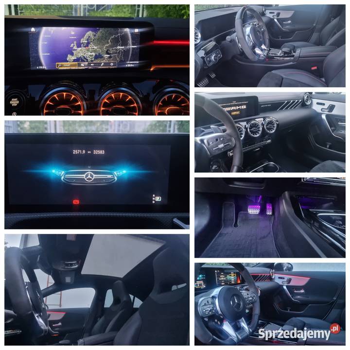 MercedesBenz CLA 35 AMG Panorama Distronic HEAD regulowane zawieszenie kujawsko-pomorskie