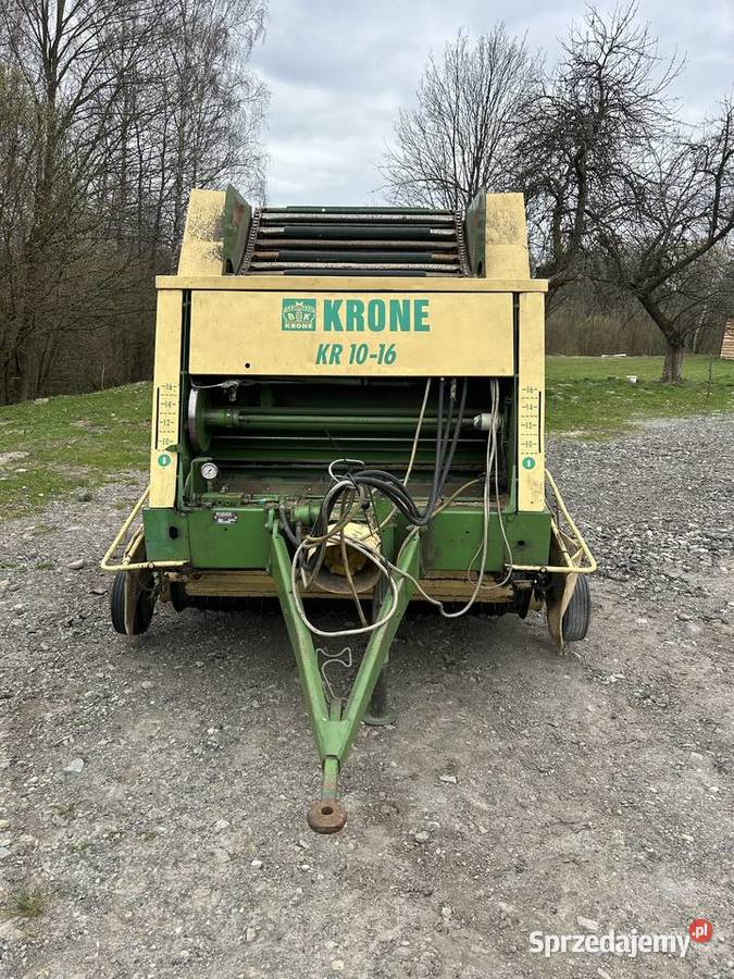 Prasa rolująca belująca Krone 1016 belarka Nowy Sącz