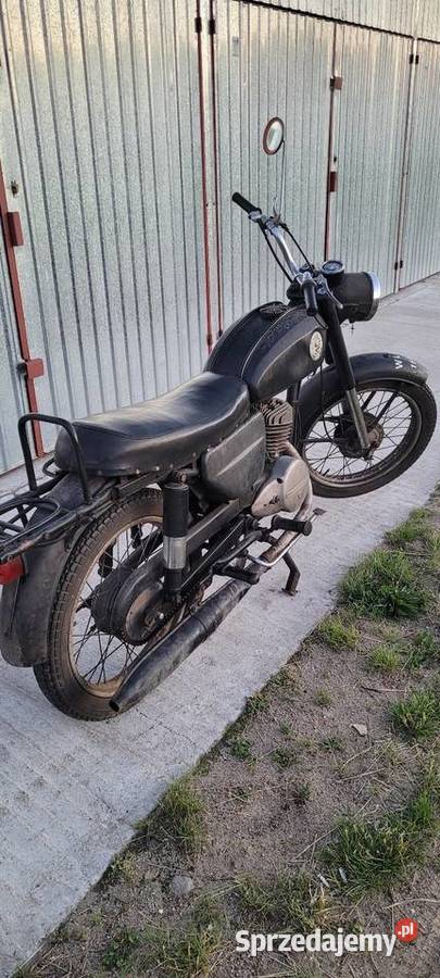 Wsk 125 zarejestrowana bagażnik