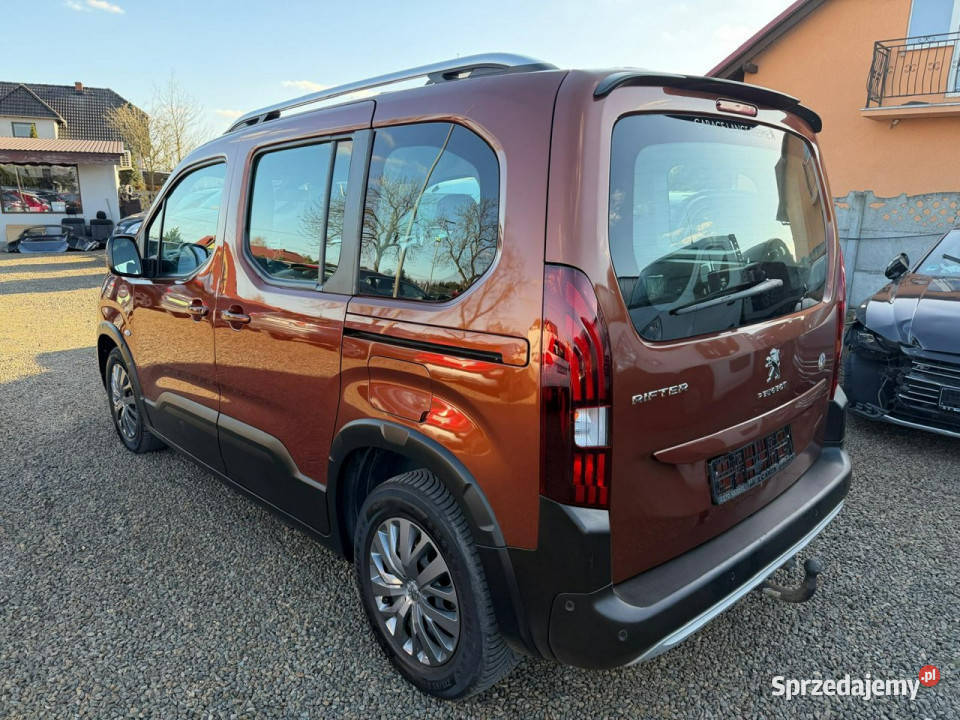 Peugeot RIFTER klima navi kamery gwarancja Zbąszyń