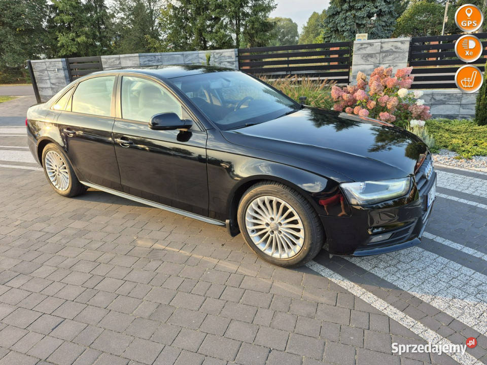 Audi A4 xenon led navi chromy ładny s line reflektory ksenonowe Drelów