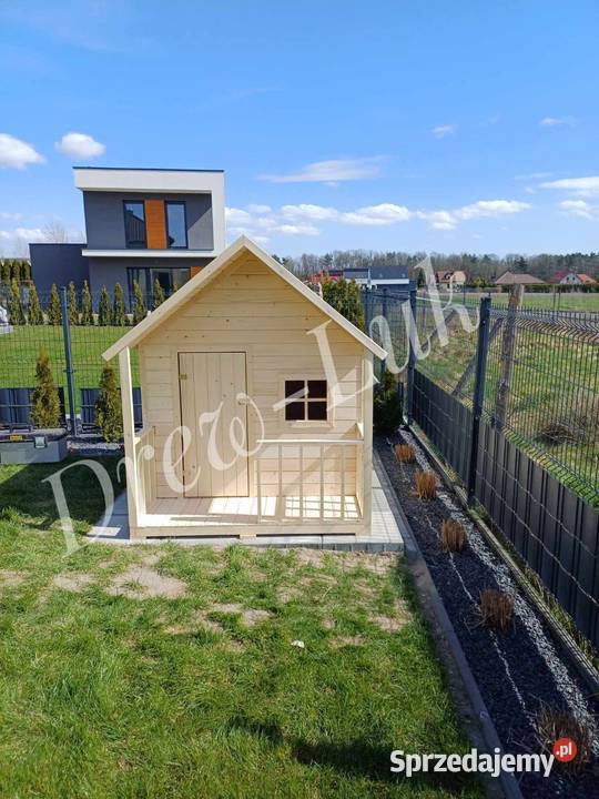 Duży drewniany domek dzieci Wadowice