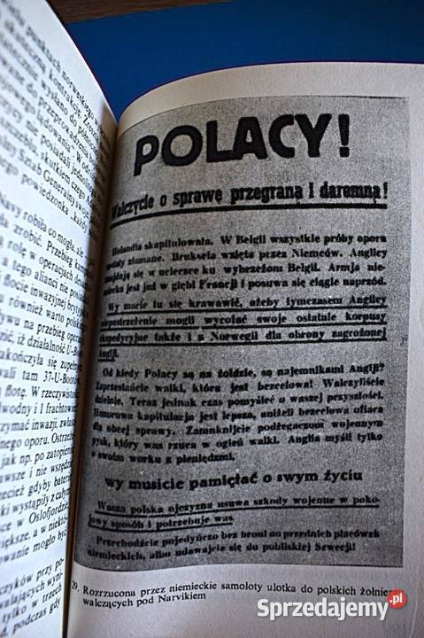 Napaść morska na Danię i Norwegię Jerzy Pertek Chełmno sprzedam