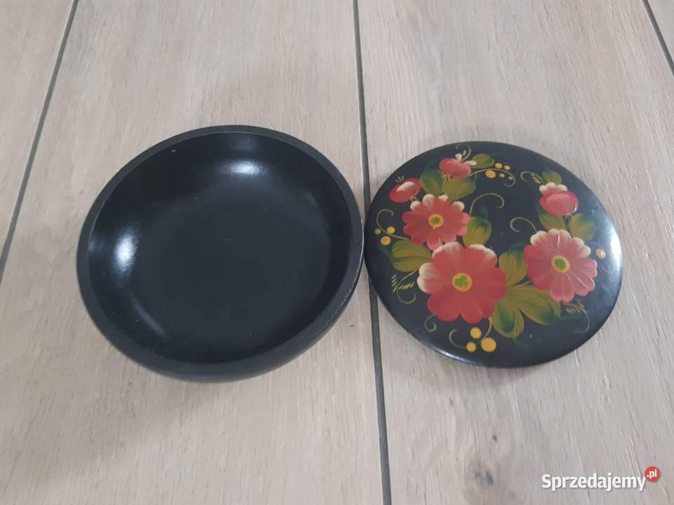 Drewniana szkatułka Wola Podłężna