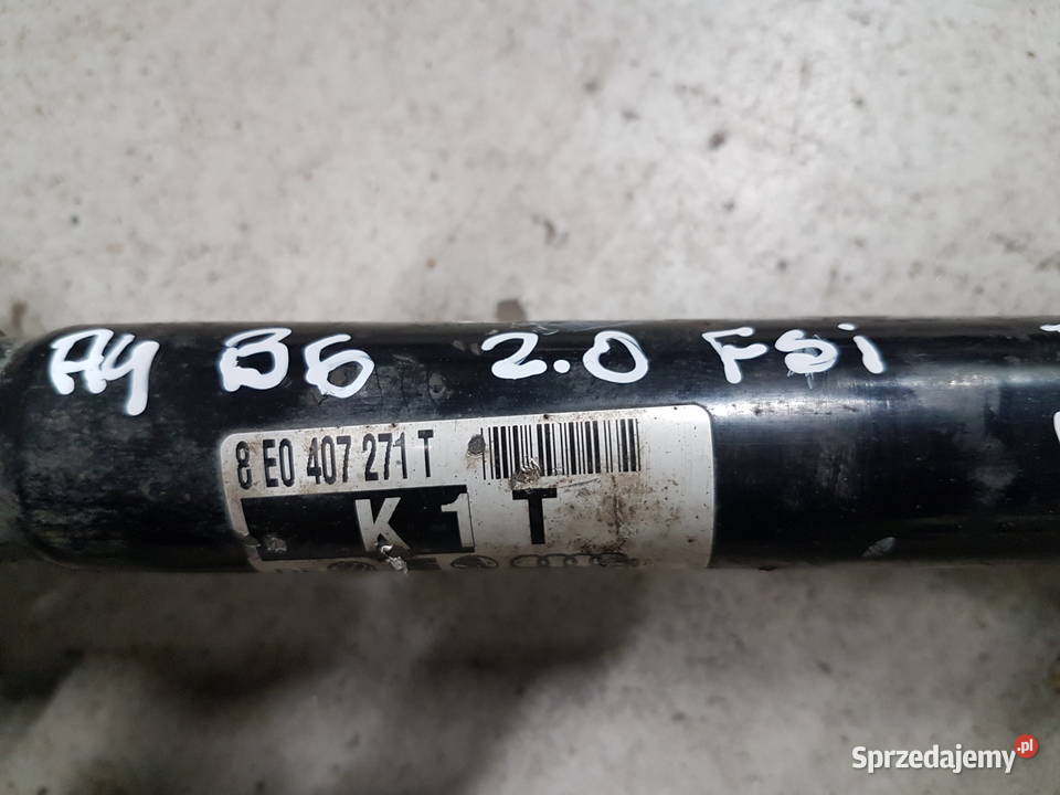 AUDI A4 B6 20 TSI AUTOMAT POLOS NAPEDOWA PRZEGUB osobowe Turek