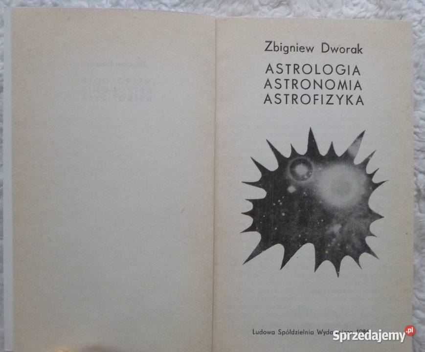 Astrologia astronomia astrofizyka Zbigniew Warszawa