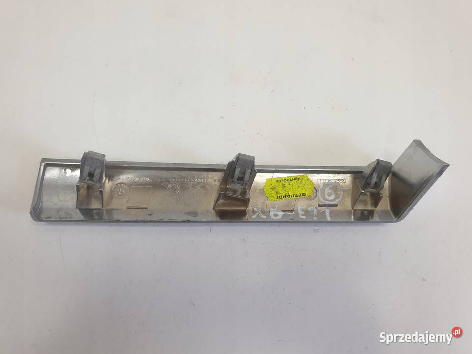 BMW X6 E71 PRAWA LISTWA OZDOBNA DESKI Dekor osobowe lubelskie Rudka