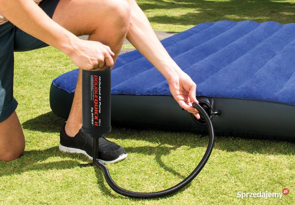 Duża pompka ręczna do matareca basenu DOUBLE opolskie Smogorzów