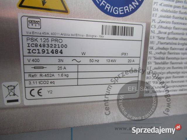 Pasteryzator z emulsyfikatorem do lodów