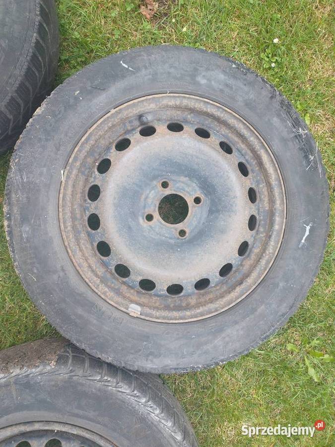 Koła 15 4x100 felgi stalowe opony zimowe Jaworzno