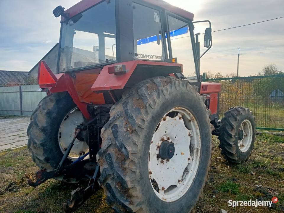 ciągnik ihc case 1055 napęd 4x4raty dowóz105 Kabina