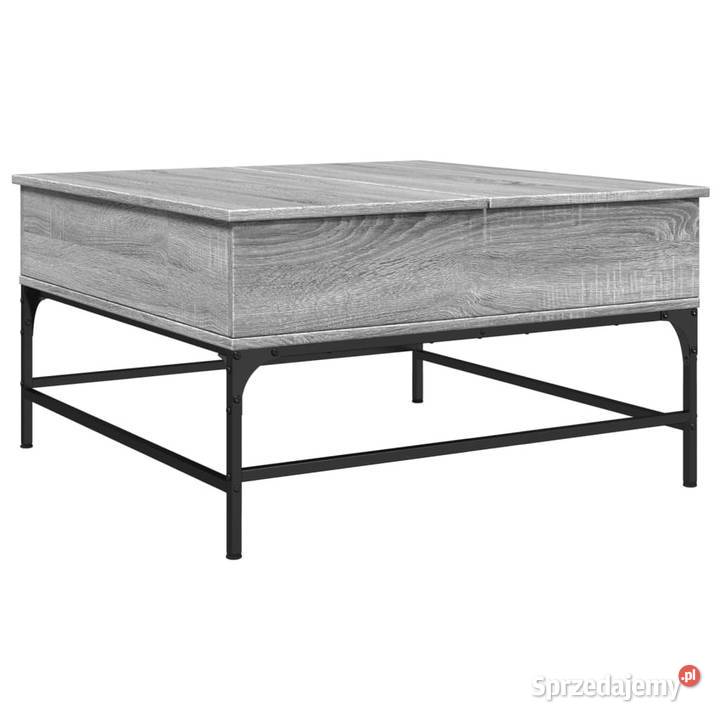 Stolik kawowy szary dąb sonoma 80x80x45 WM845404 Warszawa sprzedam