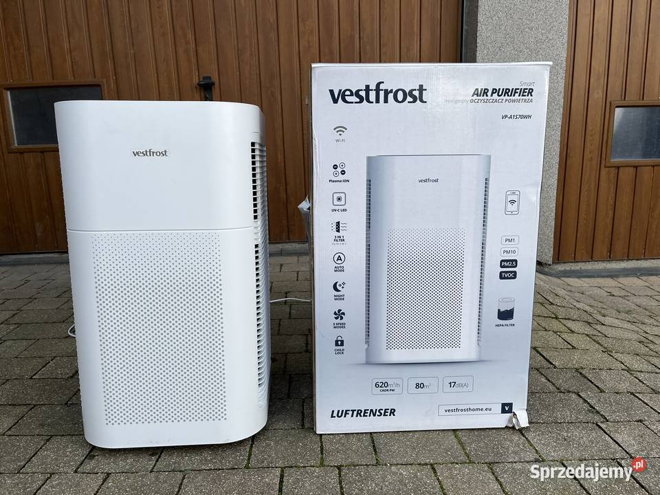 Oczyszczacz powietrza z jonizatorem Vestfrost