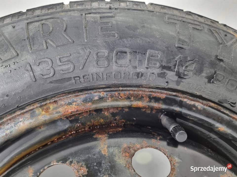 KOŁO DOJAZDOWE Fiat Panda 13580 B13 R13 4x98 Chełm