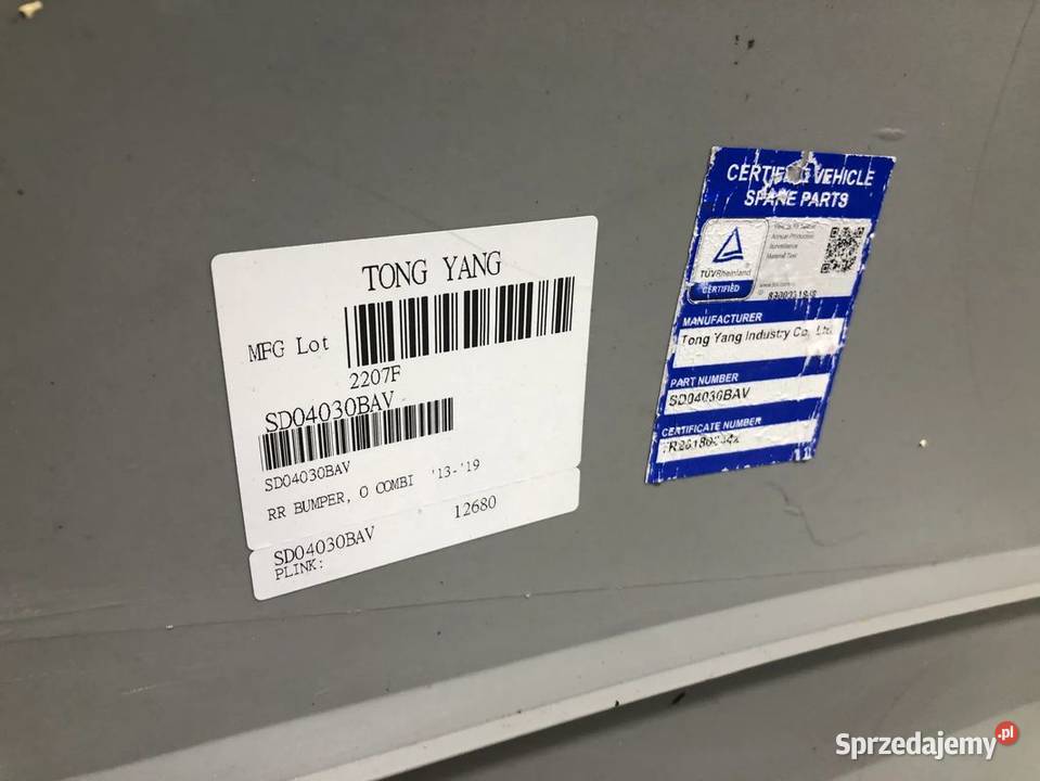 SKODA OCTAVIA III 20132016 KOMBI PRZED Pozostałe Skarżysko-Kamienna