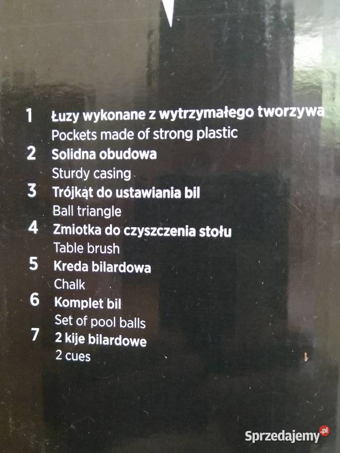 NAJTANIEJ Stół Do Gry w Bilard Stół Bilardowy 3 lata+ Pozostałe śląskie Zabrze