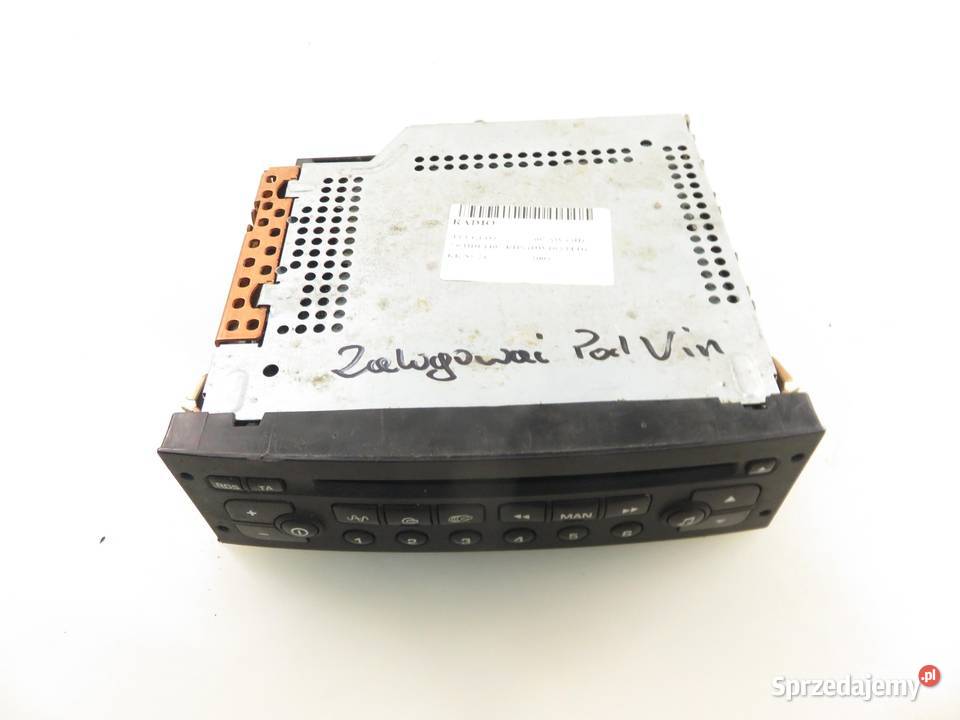 RADIO PEUGEOT 307 SW 3H 96488013XT Radioodtwarzacze
