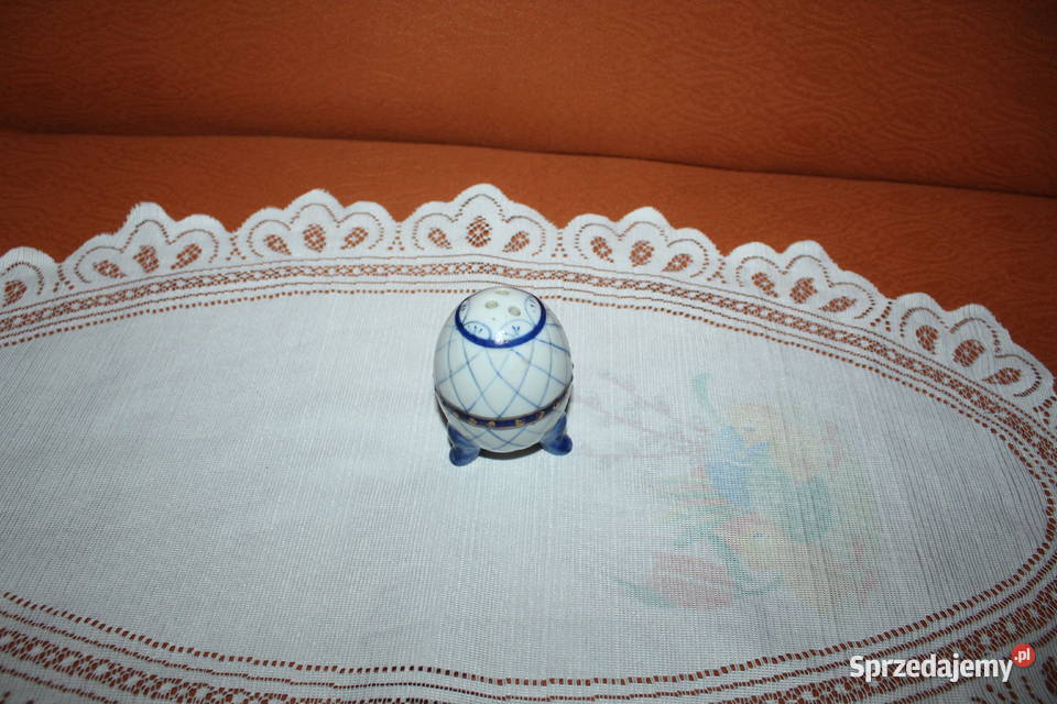 Solniczka jajko ala Faberge Stara Chorzów