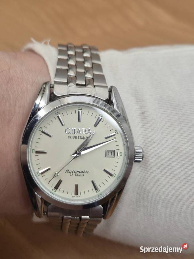 Zegarek Slava automat śląskie Chorzów sprzedam