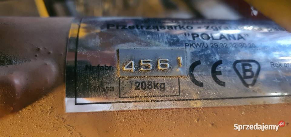 Przetrząsarko zgrabiarka taśmowa grabarka nieuszkodzony Maszyny rolnicze Podegrodzie