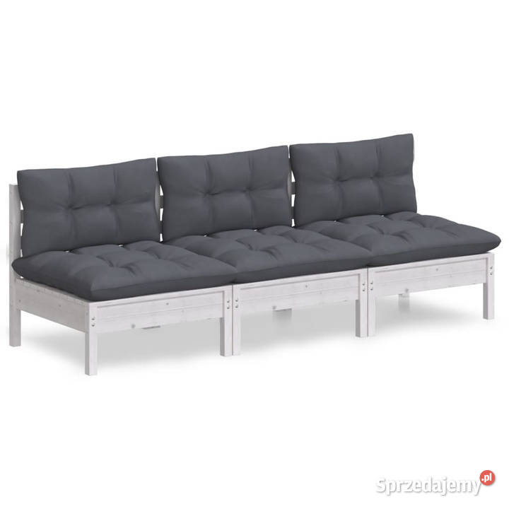 3osobowa sofa ogrodowa z antracytowymi mazowieckie Warszawa