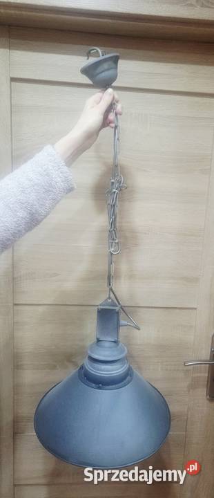 Loftowa lampa wisząca INDUSTRIAL metalowa na sprzedam